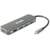 Image de D-Link DUB-2333 station d'accueil Avec fil USB Type-C Gris DUB-2333