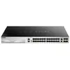 Image de D-Link DLINK DGS-3130-30S/E 30Port L3 Fiber Gigabit Stack (30 ports), Switch réseau, Gris