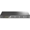 Image de D-Link 28-Port De Bureau Gigabit Poe (28 ports), Switch réseau, Noir, Argent, Gris