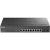 Image de D-Link 10-Port Poe Multi-Gigabit Smart (10 ports), Switch réseau, Noir
