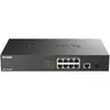 Image de D-Link 8 PORTS GIGABIT POE/POE+ 1 PORT (10 ports), Switch réseau, Noir