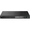 Image de D-Link 16 Ports 2.5Gbps PoE9 0W+ 2 Ports 10G SFP+ Smart Managed Switch (18 ports), Switch réseau, Noir, Argent