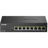 Image de D-Link 8 ports 2.5G/MultiGig PoE Unmanaged Switch Metal (8 ports), Switch réseau, Noir
