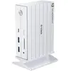 Image de D-Link Docking Thunderbolt 4 14-in-1 DP/HDMI/3xUSB-C/5xUSB/SD-Card/LAN (USB-C, 14 ports), Station d’accueil + hub USB, Blanc, Argent