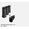 Image de Laurastar Cartouche anticalcaire pour filtre l'eau - Lift - pack de 3, Filtre à eau, Bleu, Blanc