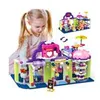 Image de Jeu de construction INSOON HOGOKIDS 305 pièces mini blocks pâtisserie café éclairage intégré