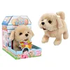 Image de Peluche Sy94 Chien Qui Aboie Jouet Électrique 18cm _Marron