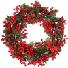 Image de Couronne De Baies Décoration De Noel Multicolore K1