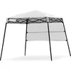 Image de Giantex Tonnelle Pliante 181 x 181 cm, pour Protection Solaire, Portable et Léger, Blanc
