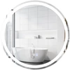 Image de CostwayMiroir de Salle de Bain LED ø 60 cm avec 3 Eclairages Interrupteur Tactile et Fonction Anti-Buée