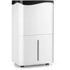 Image de Déshumidificateur Portable 50L Giantex pour Pièces jusqu'à 100m², Minuterie et Contrôle WiFi