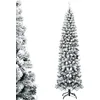 Image de Sapin de Noël/Arbre de Noël Artificiel à Flocons de Neige 230 CM, 641 Branches, avec Aiguilles en PVC 230 CM