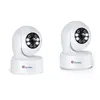 Image de Ctronics 2.5K 4MP PTZ Caméra Surveillance Intérieur WiFi 2,4/5Ghz Lot de 2, Détection Humaine Suivi Auto Vision Nocturne Couleur Audio Bidirectionnel