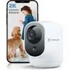 Image de COCOCAM 2K Camera Surveillance WiFi Batterie 5200mAh, sans Fil pour Surveillance de Bébé/Caméra Animaux/Sécurité Domestique, Reconnaissance IA, Détection Humaine PIR