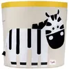 Image de 3 Sprouts - Sac à jouet cylindrique Mes animaux préférés Zèbre