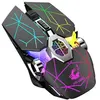 Image de Souris De Jeu Sans Fil X13 Dual Mode 2.4G + Gamer Rechargeable Usb Bluetooth -A
