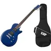 Image de LTD EC10 bleue - Guitare électrique (+ housse)