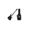Image de Ltd B10KIT-BLKS - Pack Basse 4 cordes Noir satiné + housse