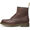 Image de Dr. Martens 1460 Crazy Horse Gaucho Baskets Unisexe Marron 11822203 45 black