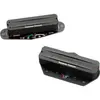 Image de Accessoires Guitares Seymour Duncan Sthr-1S - Kit Hot Rails Tele Noir Doubles / Humbuckers