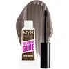 Image de NYX Professional Make-Up, Gel pour sourcils, The Brow Glue (04 Dark Brown)