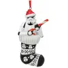 Image de Nemesis Now, Décorations de sapin de Noël, Stormtrooper en canne Ornement à suspendre 11.5cm