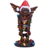 Image de Gremlins officiel Mohawk dans Fairy Lights Figurine - Ornement de Noël - Boîte