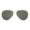 Image de Lunettes de soleil Ray Ban Rb3025 Aviator Large Metal Blocage Lumière Bleue 001 Unisexe Gold/62-14-140 gray