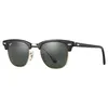 Image de Ray-Ban Homme Clubmaster Acétate Lunettes de soleil RB3016, Marron