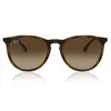 Image de Lunettes de soleil Ray Ban Rb4171 Erika 865 13 pour femme Rubber Havana/54 gray