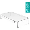 Image de Dataflex Support d'écran - clair (Tables, 30 kg), Support de moniteur, Transparent