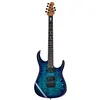 Image de Guitare électrique Sterling Guitars JP150 Dimarzio Quilted Maple Cerulean Paradise Métal - Moderne