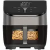 Image de Instant Pot Vortex Plus ClearCook OdourErase RVS 5,7 litres (6 Qt) 6-en-1 airfryer frituren roosteren grillen, Friteuse, Noir, Argent