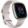 Image de Fitbit Sense 2 40 mm or platine et bracelet en silicone blanc lunaire [Wi-Fi] en occasion ou reconditionné