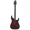 Image de Schecter Omen 6 Elite Black Cherry Burst Métal - moderne