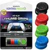 Image de SteelSeries No-Slip Thumbgrip 8-pack - UNI (PS2, PS3, PS4, PS5, Switch, Xbox 360, Xbox One S, Xbox Series S, Xbox Series X), Manette : accessoires, Bleu, Rouge, Vert, Noir, Multicolore