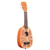 Image de Kala ka-nv-orng-bag - ukulélé soprano novelty, orange + housse