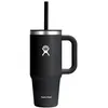 Image de Gourde tumbler isotherme HydroFlask 710 ml Noir