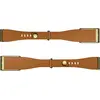 Image de Whoop Bracelet LeatherLuxe (22 mm, Acier inoxydable, Cuir), Sangles de montre, Or, Marron