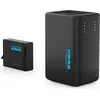 Image de GoPro Chargeur double + Enduro 2, Caméra d'action : accessoires, Noir