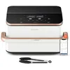 Image de Friteuse sans huile Cosori DualBlaze Twinfry 10L Ceramic Blanc