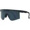 Image de Pit Viper Lunettes De Soleil Polarisées The Blacking Out Original Wide HDPV Polarized Mirror/CAT3