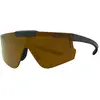 Image de Pit Viper, Unisexe, Lunettes de sport, The Exec Flip-Offs Wide - Gold (Or), Noir, Or