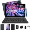 Image de Tablette Android ZENVA T90 11 pouces FHD+ 1920*1200 Android 16 Batterie 8000mAh 24 Go RAM Extensible Avec Clavier et Souris noir