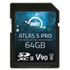Image de OWC Atlas S Pro V90 (64 Go, SDXC, U3, UHS-II), Carte mémoire, Noir