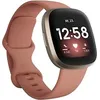 Image de Fitbit Versa 3 40 mm or pâle et bracelet en silicone argile rose [Wi-Fi] en occasion ou reconditionné