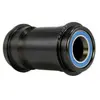 Image de Enduro Bearings Boîtier De Pédalier Bk-6009 Abec-3 Press In Delrin Cup Pf30 Shimano 24 Mm 68/73 mm