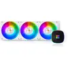 Image de Thermalright Frozen Horizon 360 WHITE ARGB - Refroidissement par eau du processeur - 28 dBA max., Refroidissement liquide CPU, Multicolore, Blanc