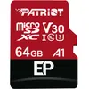 Image de Patriot Pe (64 Go, microSDXC, U3, UHS-I), Carte mémoire, Noir, Rouge