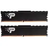 Image de Patriot Mémoire Signature Premium PSP416G2666KH1 Module de mémoire 16 Go 2 x 8 Go DDR 2666 MHz (2 x 8GB, 2666 MHz, DIMM), Mémoire vive, Noir